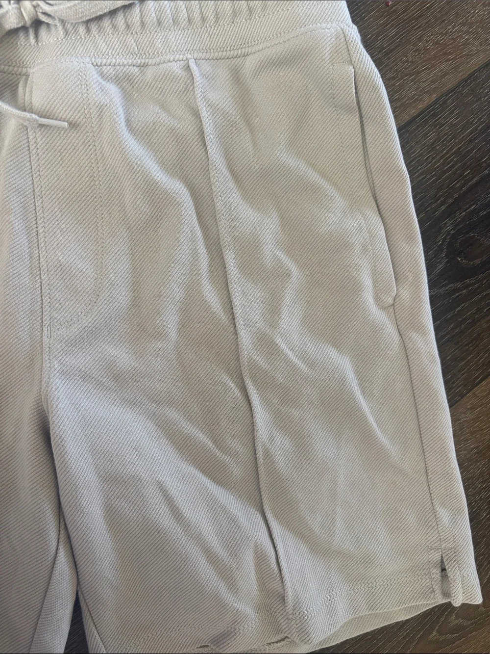 Men's Casual Drawstring Textured Shorts